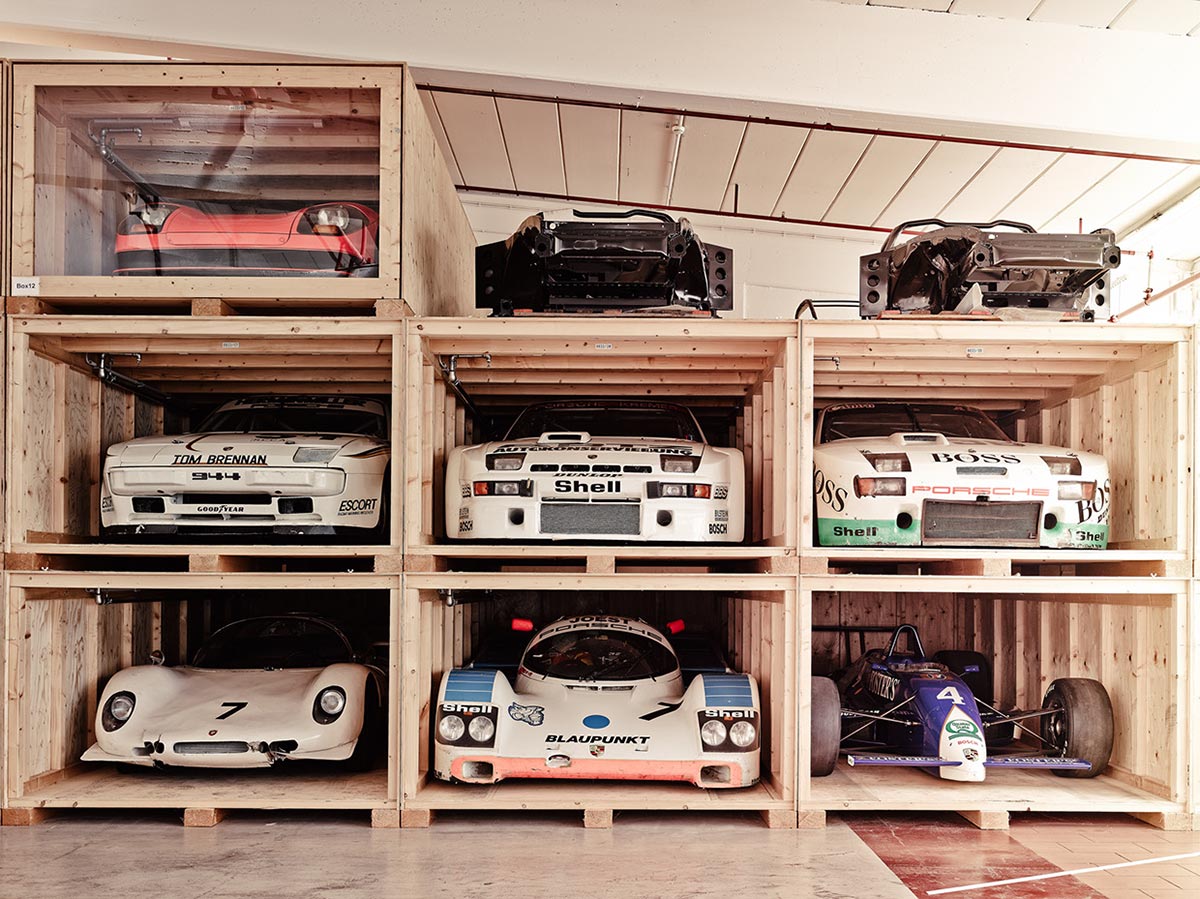 A Look Inside Porsche’s Secret Stuttgart Warehouse 1