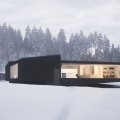 Geometric Twin Houses in New York von WOJR
