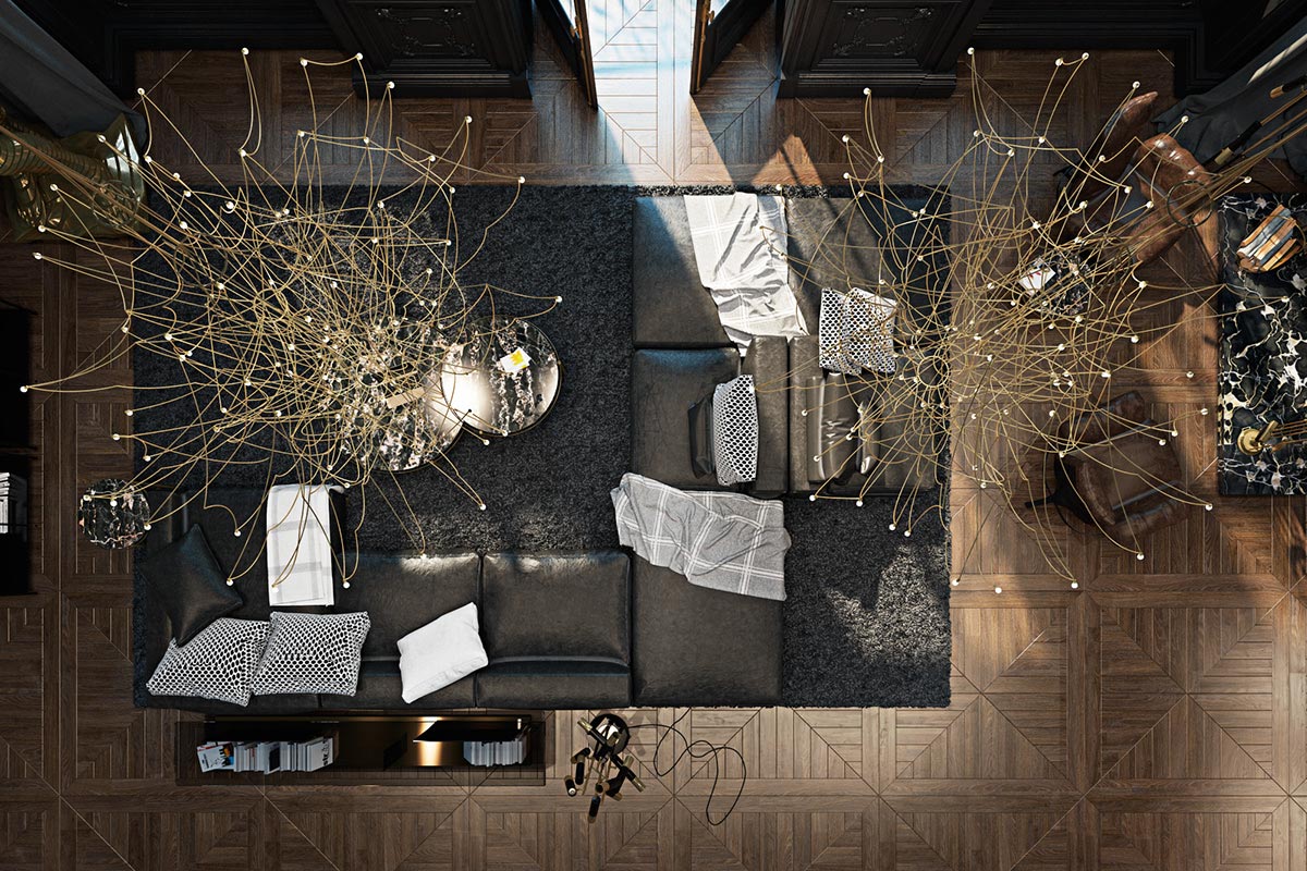Anspruchsvolles Apartment in Paris von Irina Dzhemesyuk & Vitaly Yurov 3