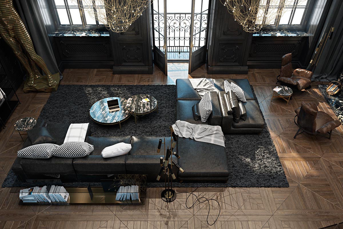 Anspruchsvolles Apartment in Paris von Irina Dzhemesyuk & Vitaly Yurov 4