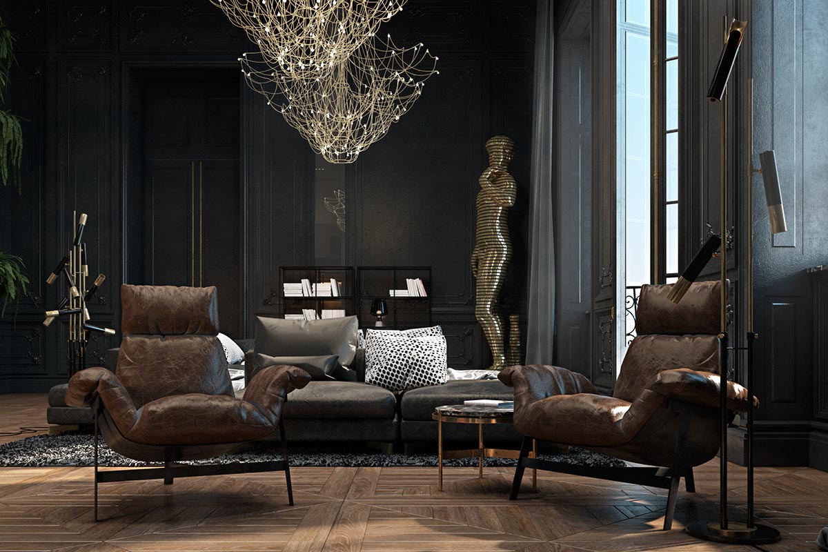 Anspruchsvolles Apartment in Paris von Irina Dzhemesyuk & Vitaly Yurov 9