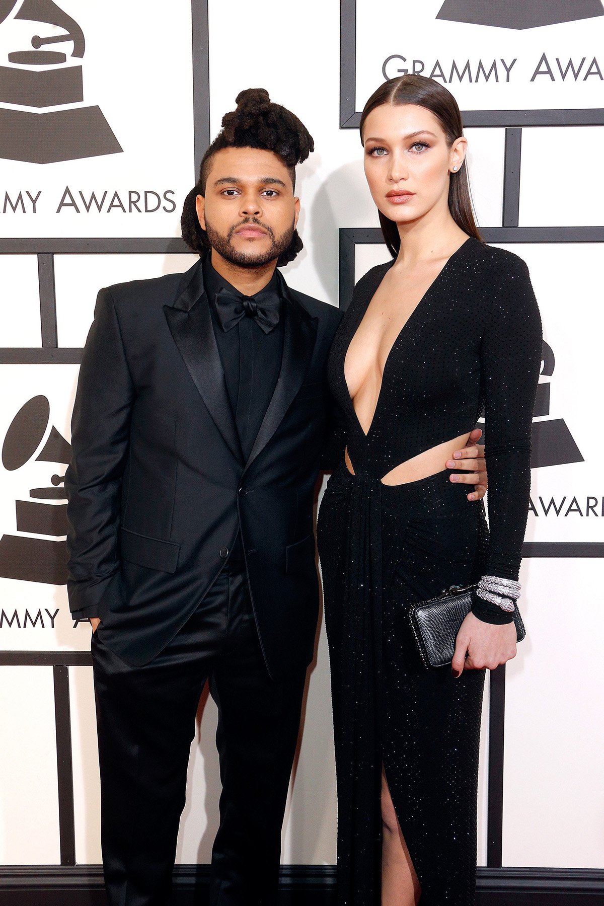 Weeknd-Bella-Hadid-Grammys-2016