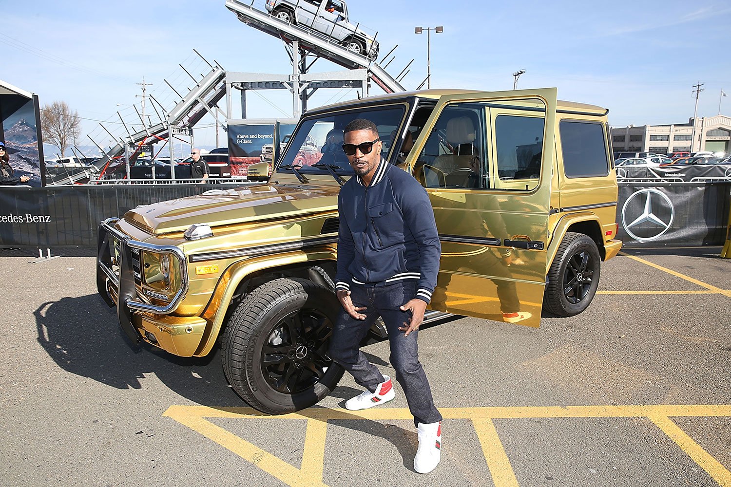 The Mercedes-Benz G550 Special Edition In Celebration Of Super Bowl 50 2