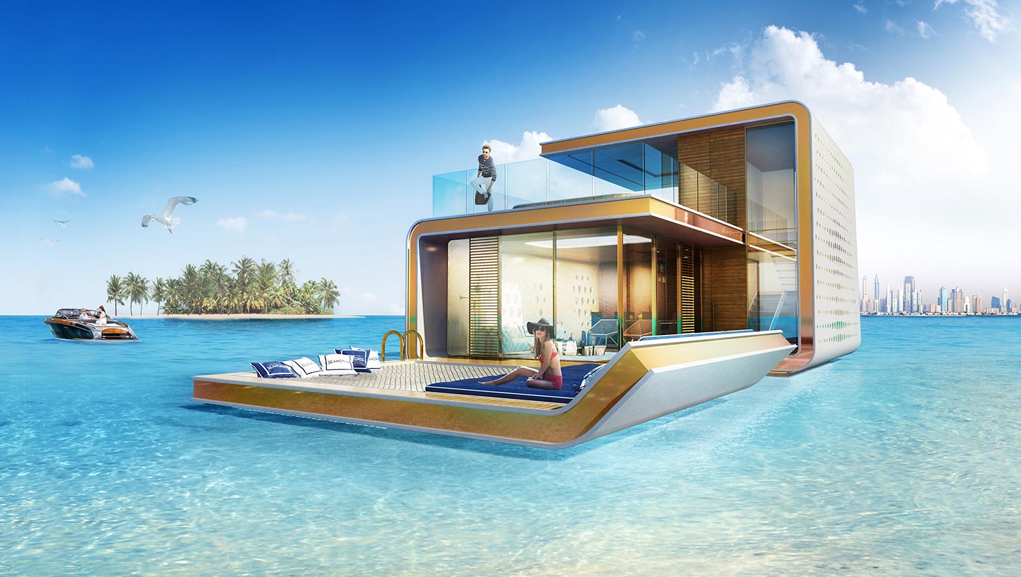 Dubai’s First Floating Underwater Apartments 7