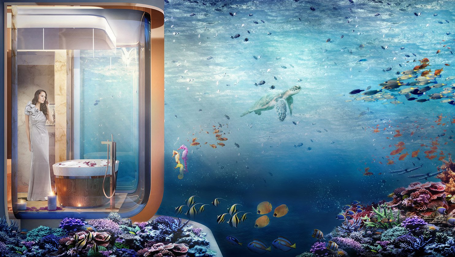 Dubai’s First Floating Underwater Apartments 8