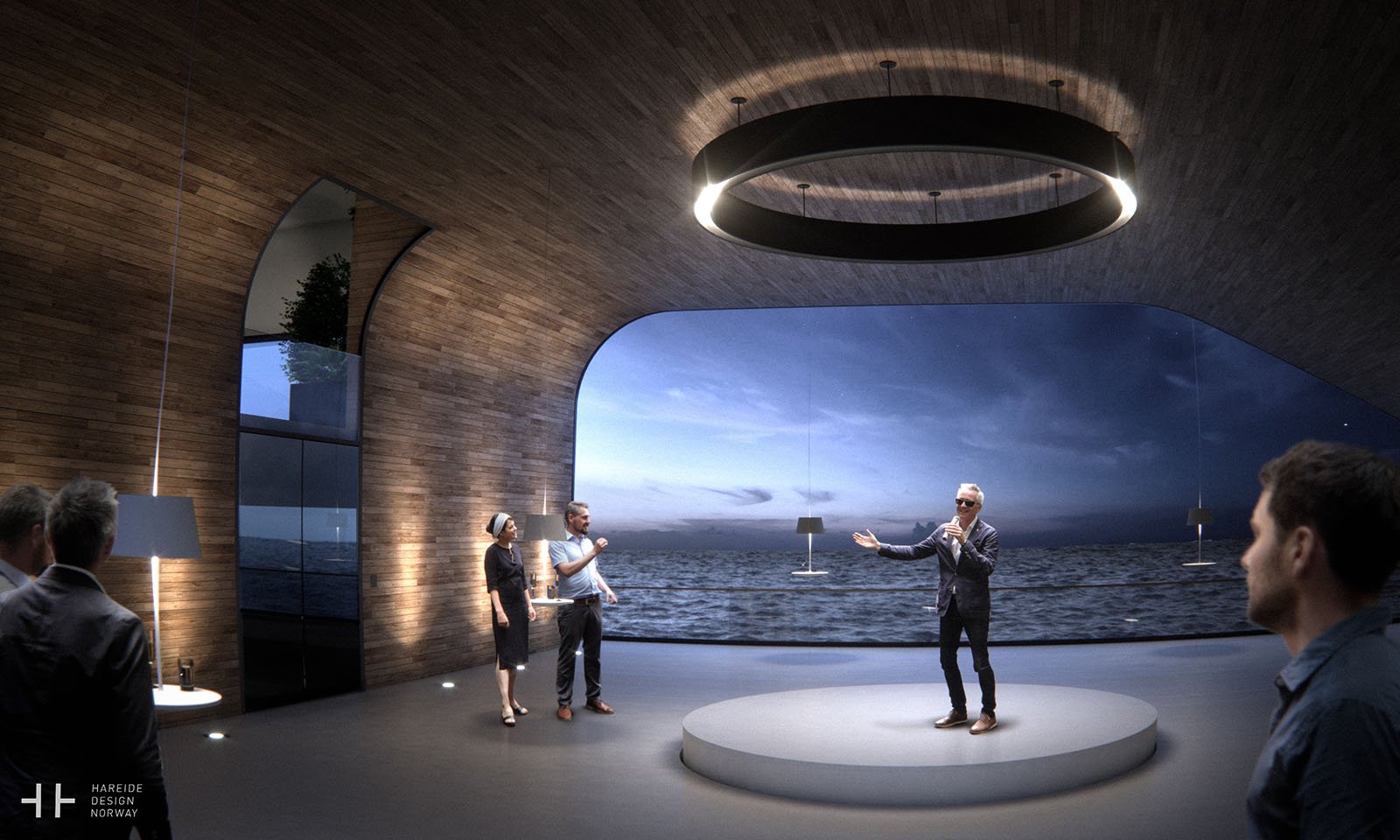The 108M Luxury Yacht Concept With It’s Own Private Beach 5