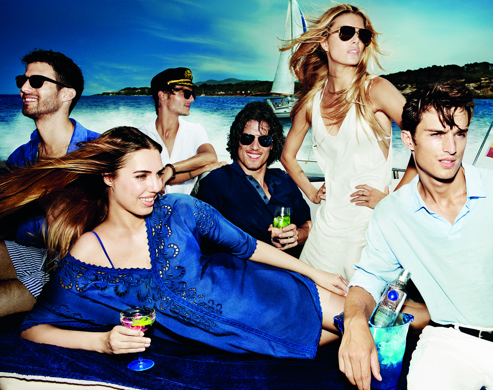 Amber Le Bon by Mario Testino for CÎROC Vodka 1