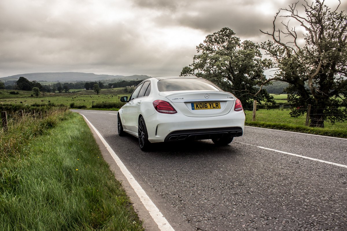 Rush Hour in The AMG c63s Sedan 13