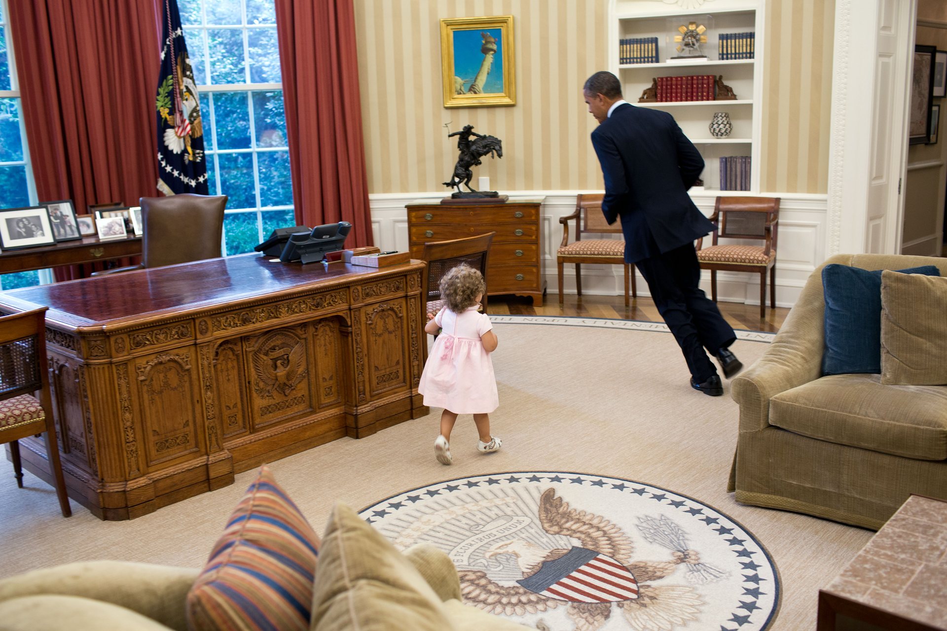 Hinter den Kulissen: Offizieller Fotograf enthüllt Lieblingsbilder von Obama 11