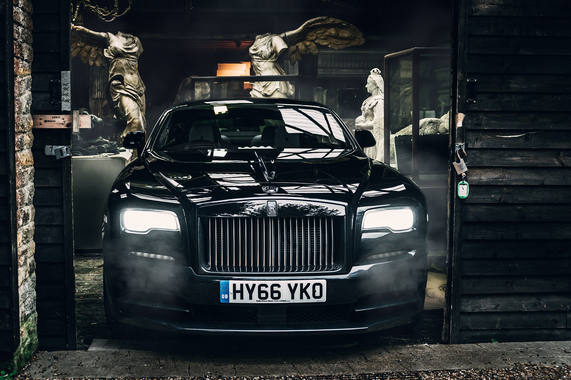 Driving The Black Badge Rolls Royce Wraith 3