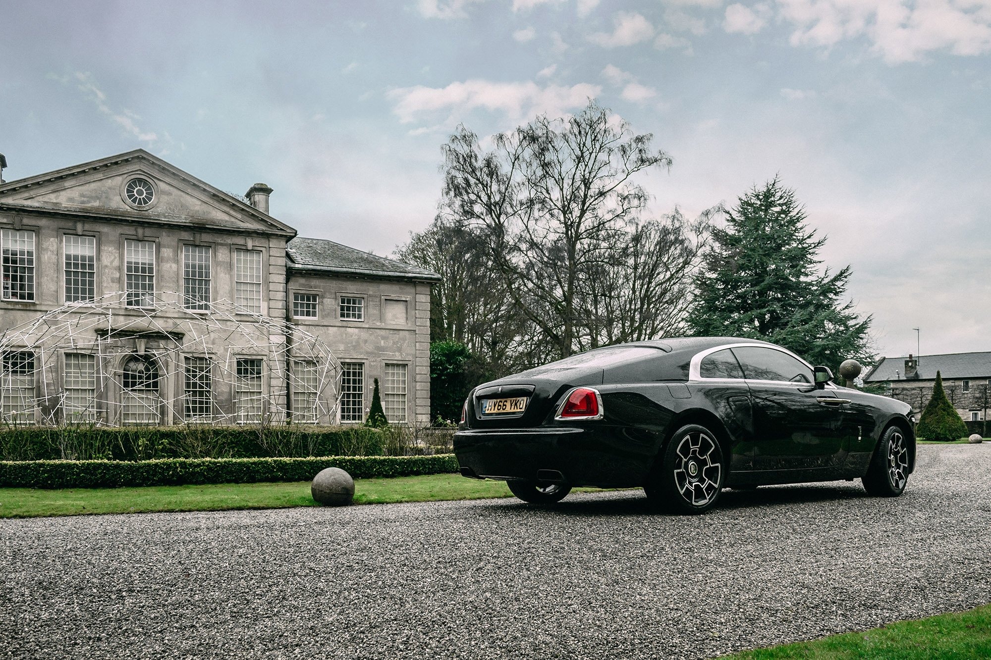 Driving The Black Badge Rolls Royce Wraith 7