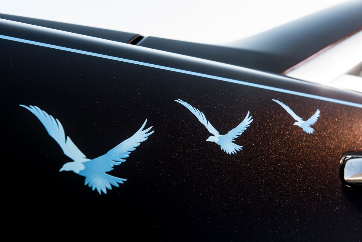 Rolls-Royce X British Music Legends for Bespoke Wraith Series 15