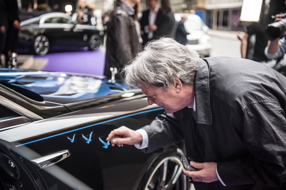 Rolls-Royce X British Music Legends for Bespoke Wraith Series 25