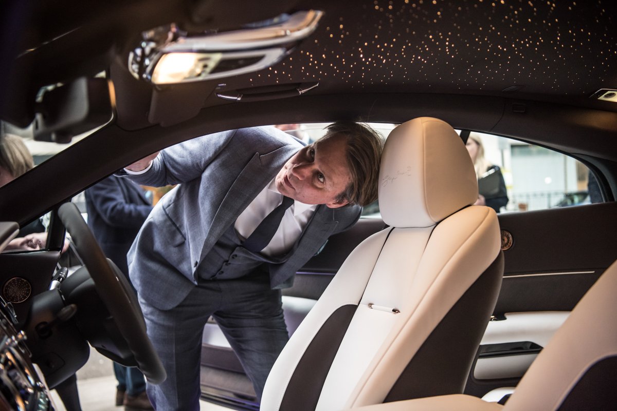 Rolls-Royce X British Music Legends for Bespoke Wraith Series 27