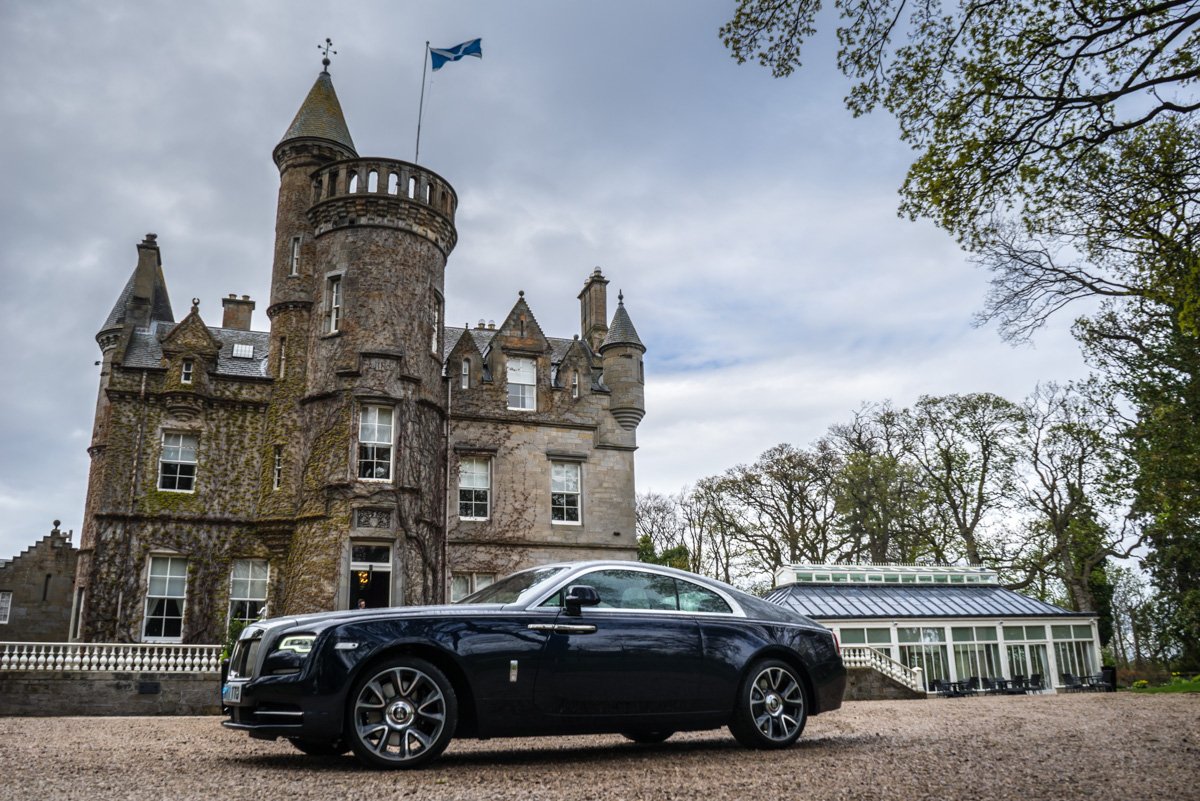 Staying at Carlowrie Castle, Edinburgh 1