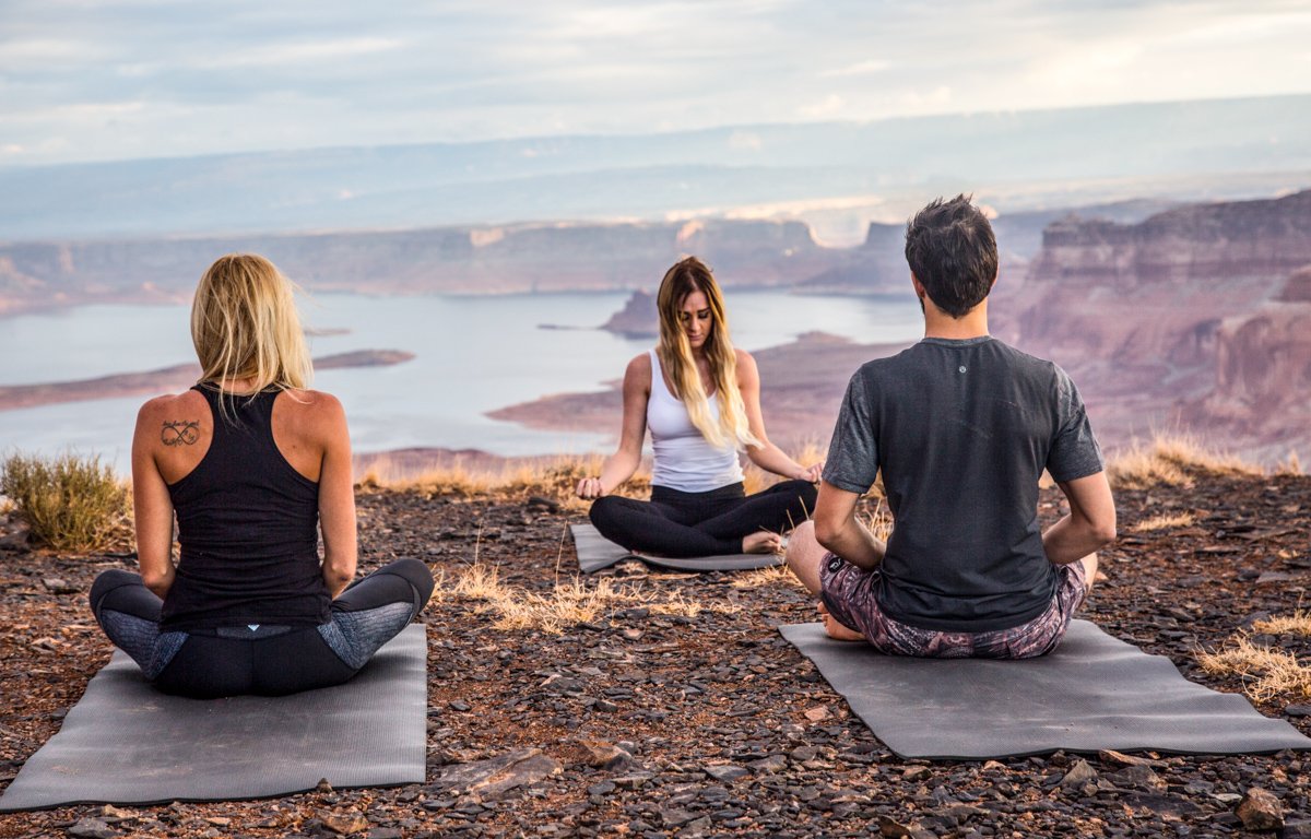 Yoga at 1000ft With Amangiri in Utah 7