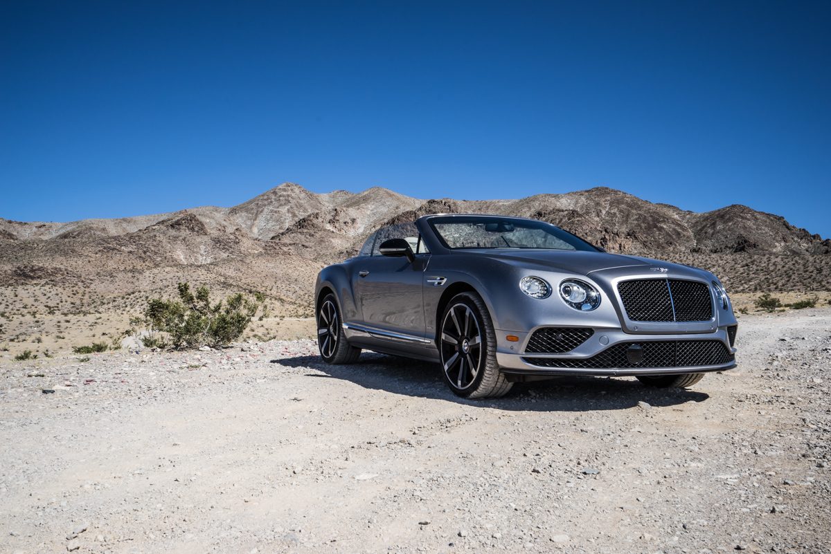 Cali To Vegas In The Bentley GTV8s Convertible