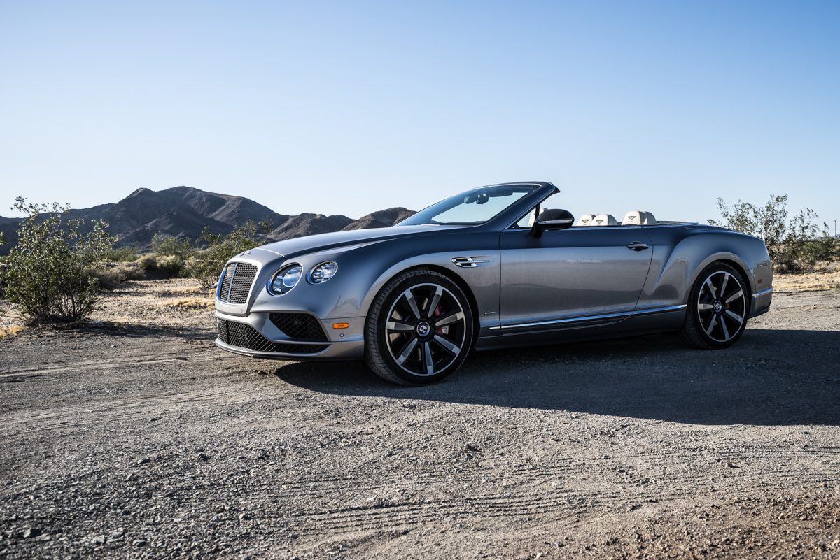 Cali To Vegas In The Bentley GTV8s Convertible