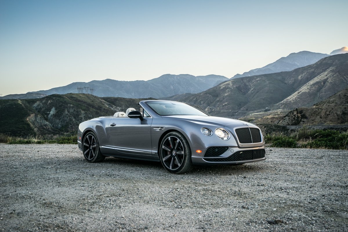 Cali To Vegas In The Bentley GTV8s Convertible 4