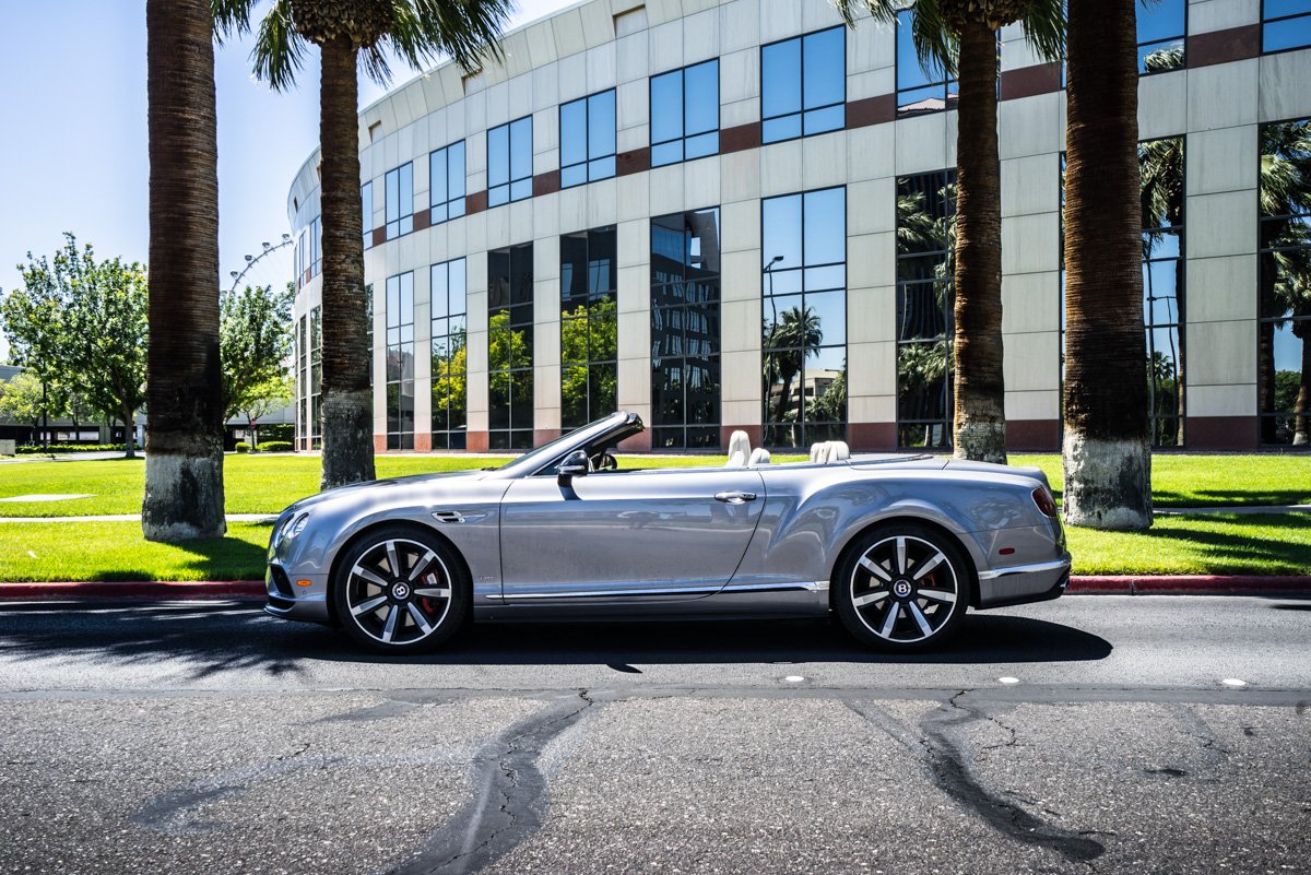 Cali To Vegas In The Bentley GTV8s Convertible 1