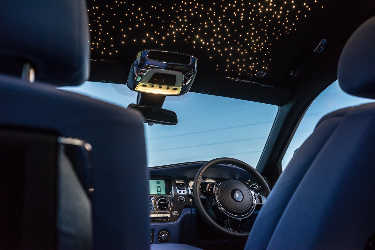 Disappearing Act in the Rolls-Royce Black Badge Ghost 10