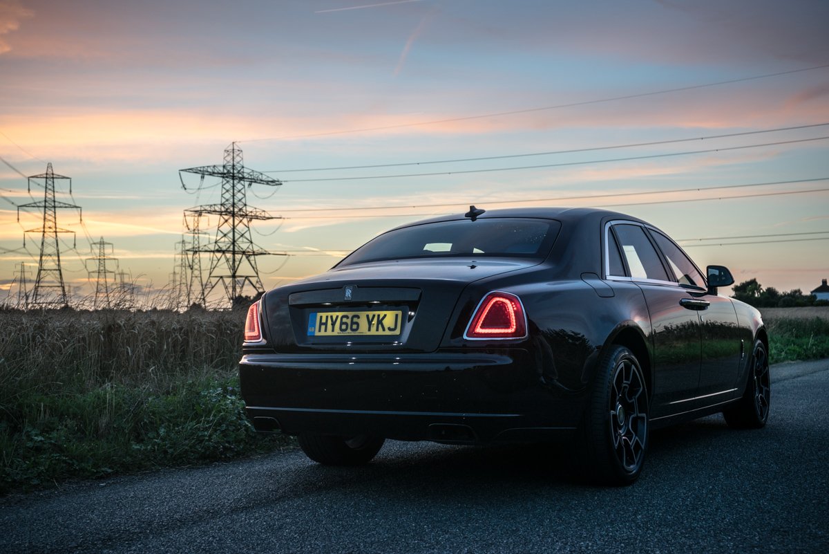 Disappearing Act in the Rolls-Royce Black Badge Ghost 5