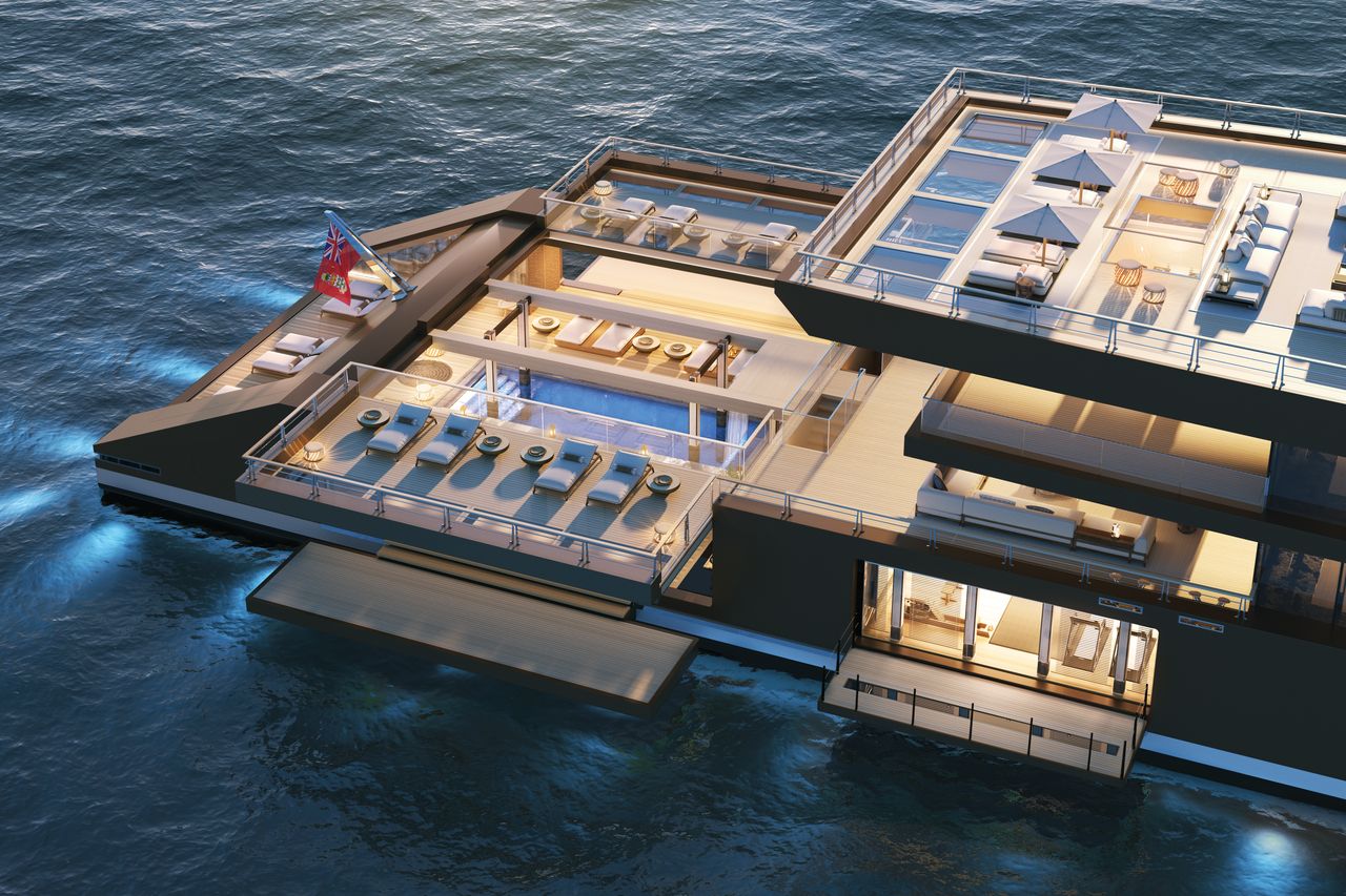 Keine Grenzen zwischen Mensch und Ozean: Die 120m Yacht „Nature“ von Sinot 5