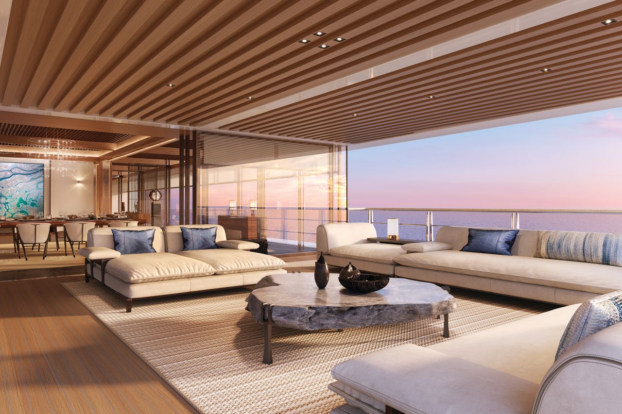 Keine Grenzen zwischen Mensch und Ozean: Die 120m Yacht „Nature“ von Sinot 8