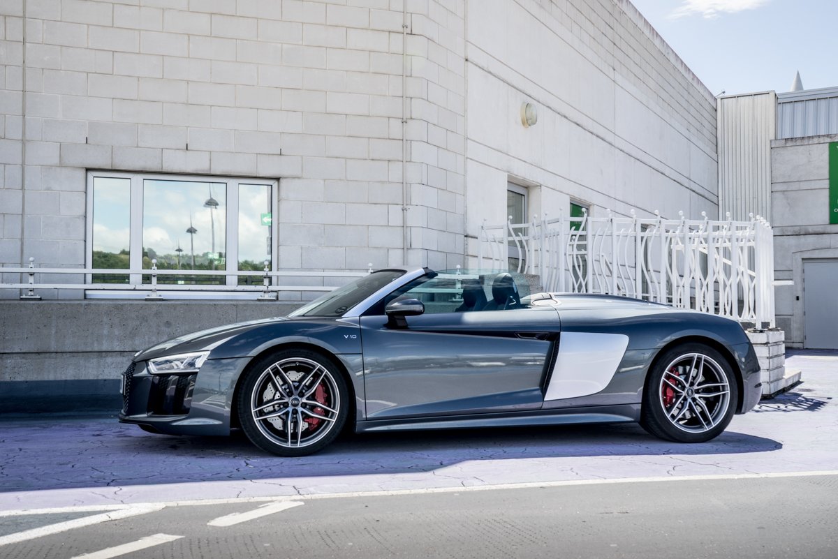Daily Driving The Audi R8 Spyder 1