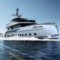 Die Porsche Design Hybrid-Superyacht feiert Weltpremiere
