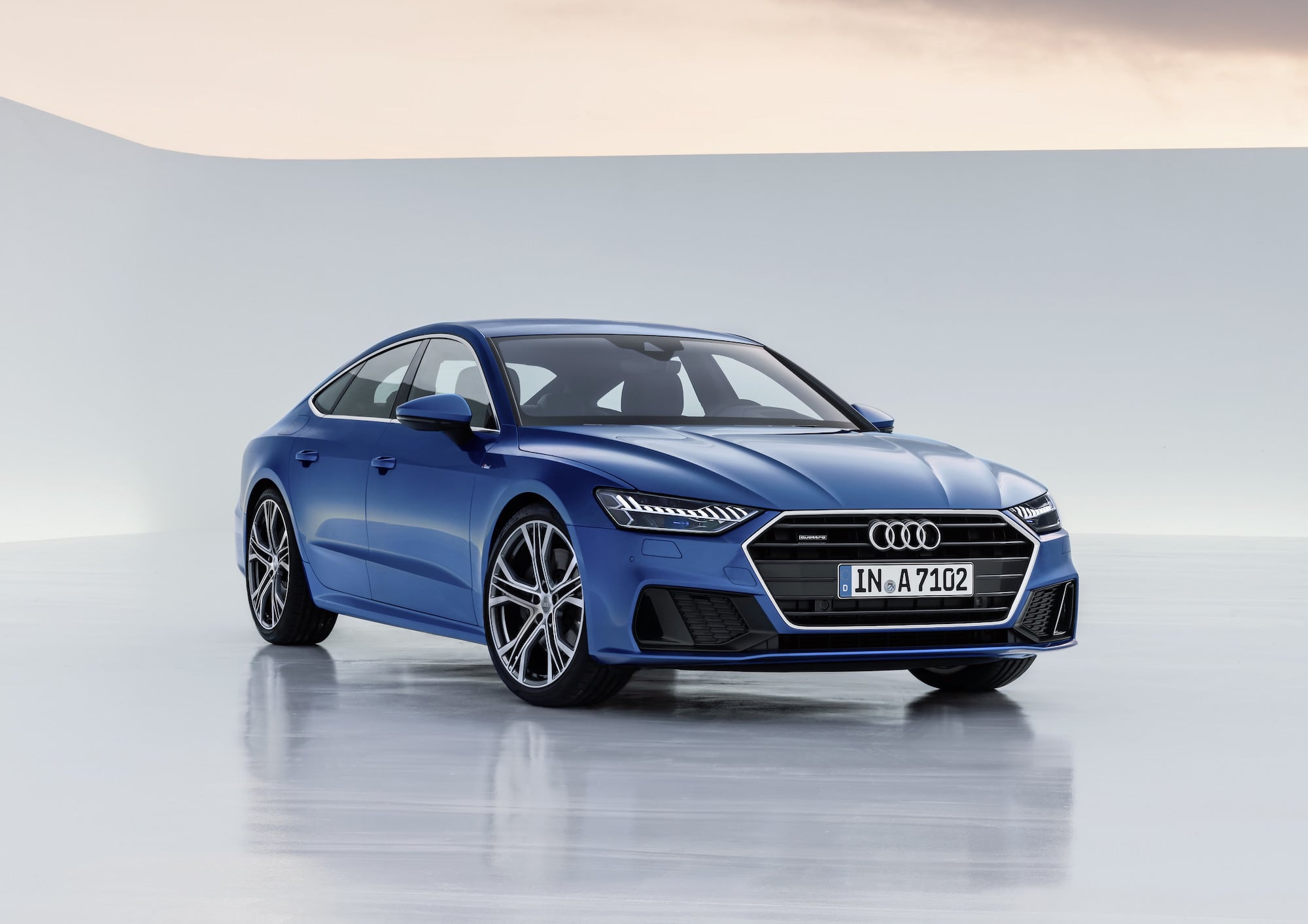 Schnittige Linienführung: Der neue Audi A7 Sportback 7