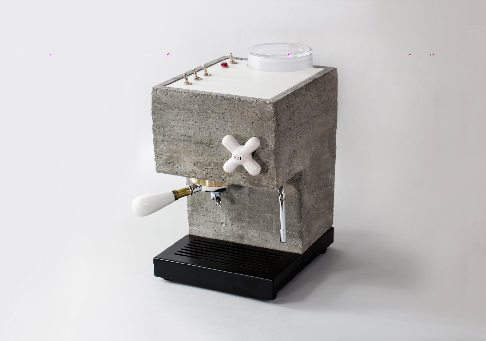 So lecker ist Sichtbeton: Die Anza Concrete Espresso Machine 2