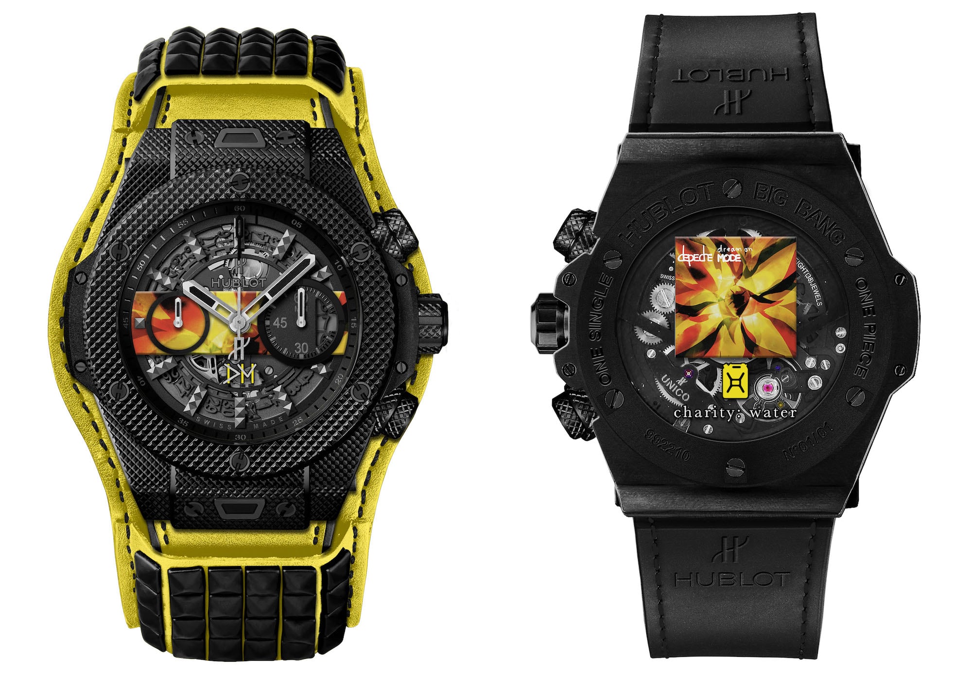 Hublot präsentiert Big Bang Depeche Mode “The Singles” Limited Edition 3