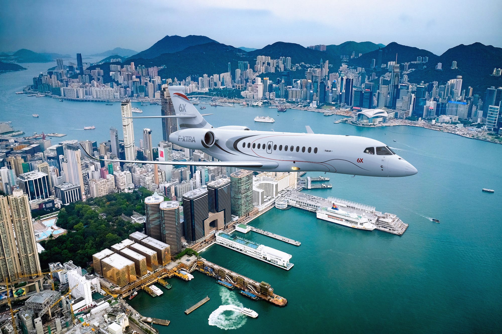 Dassault Aviation stellt die Falcon 6X vor 1