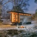 Ein sonderbares Refugium inmitten der Natur: The Cornelia Tiny House