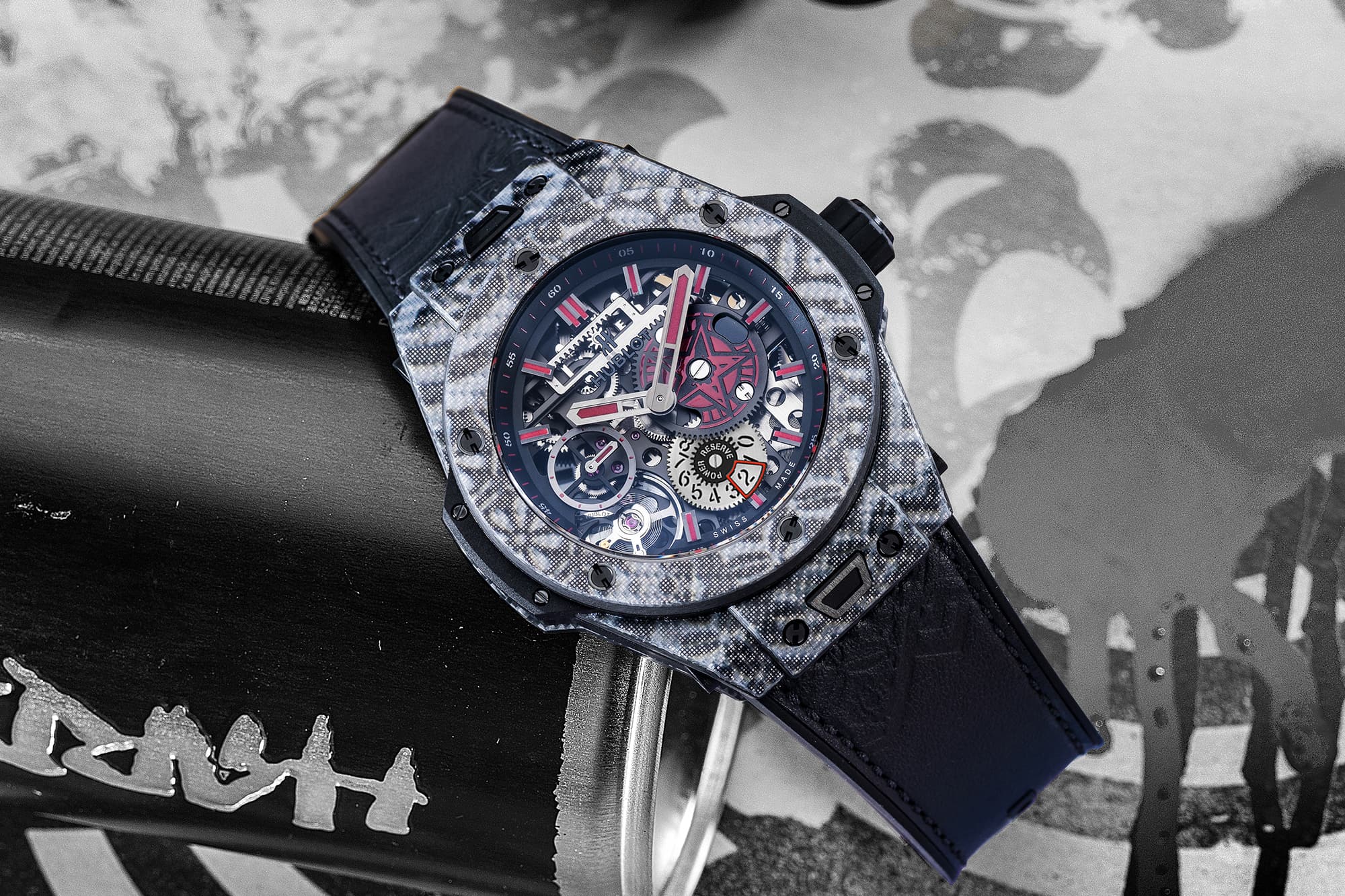 Big Bang Meca: Hublot stellt neues Modell in Zusammenarbeit mit Shepard Fairey Modell vor 1