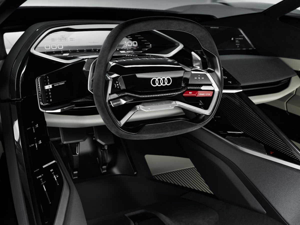 Ein Supersportwagen unter Starkstrom: Die Studie Audi PB18 e-tron