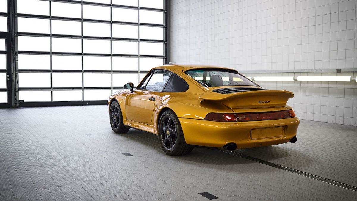 Porsche 911 Turbo 993 „Project Gold“: Ein Klassiker aus Originalteilen