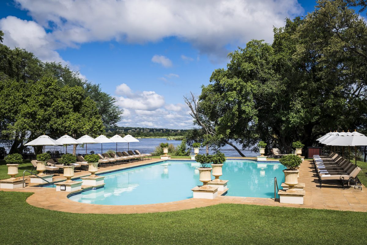 Kolonialer Charme: Im Royal Livingstone Resort Zambia bei den legendären Victoria Fällen