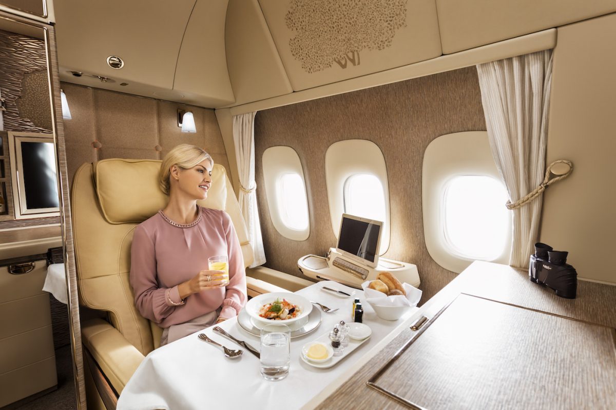 Cleverness siegt: Mit diesen Worten bekommst Du Dein Upgrade für die First Class im Flugzeug