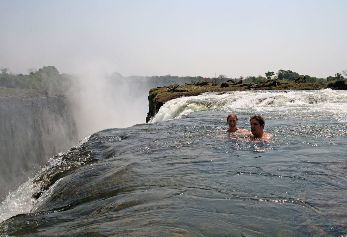 Devil’s Pool: Der gefährlichste Pool der Welt an den Victoriafällen