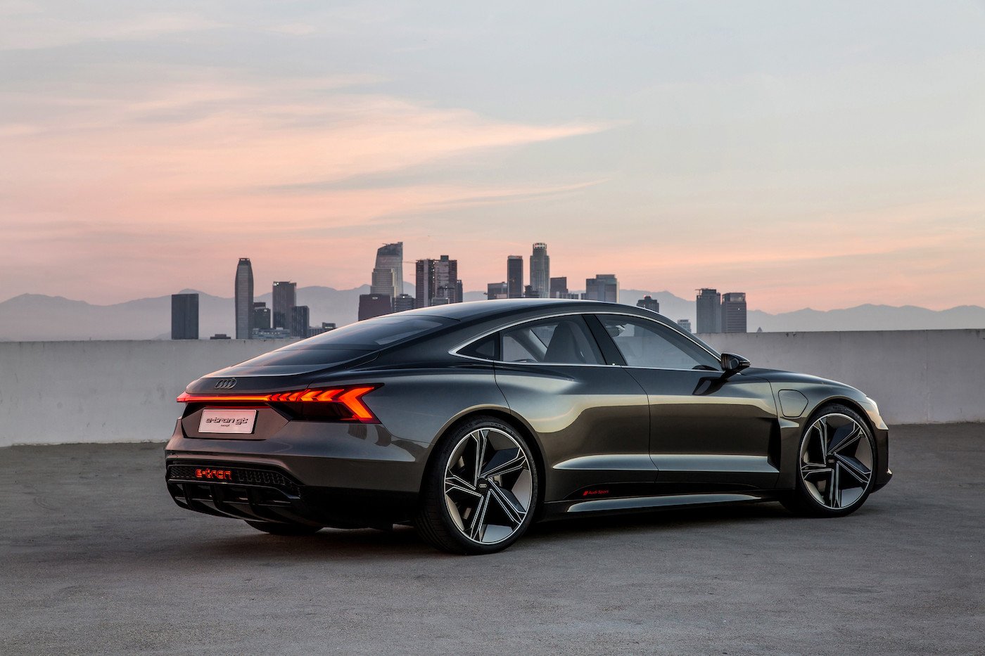 Audi introduces the e-tron GT concept: The all-electric 590 hp sedan 1