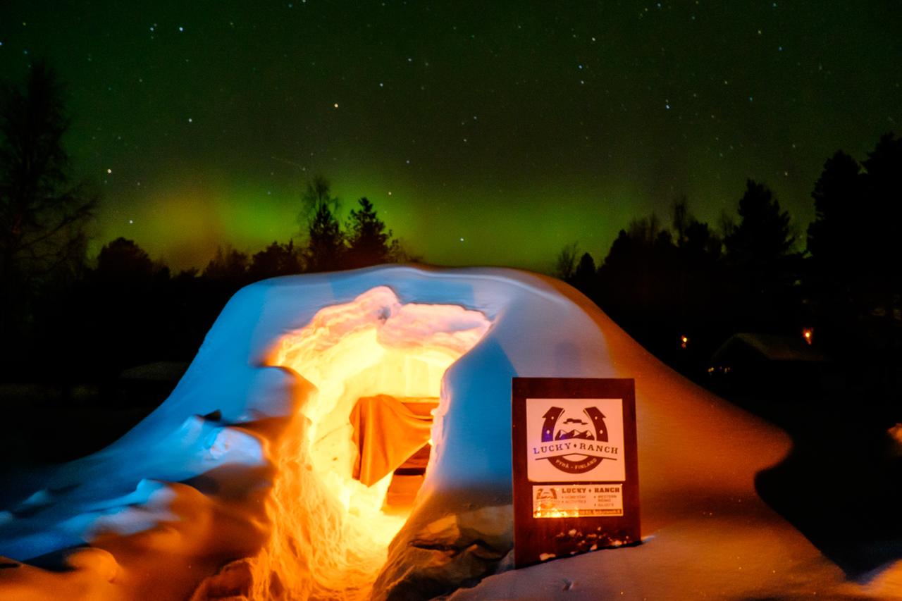 Die Lucky Ranch Snow Igloos: Verdammt cool übernachten in Finnland