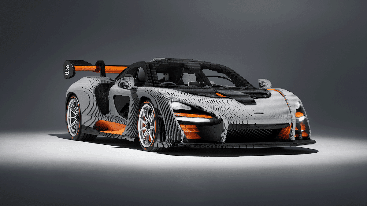 Lego baut einen McLaren Senna aus Legosteinen nach 3
