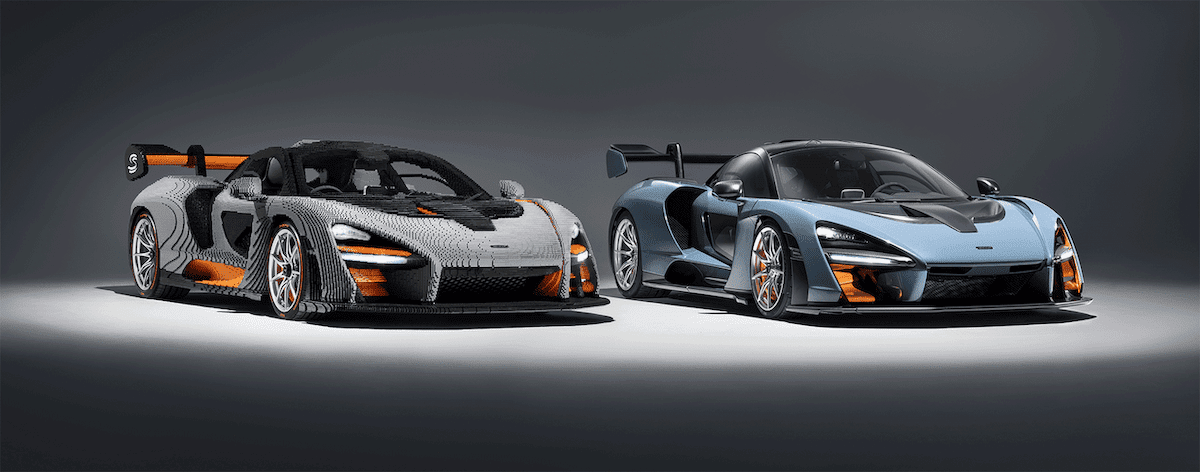 Lego baut einen McLaren Senna aus Legosteinen nach 1