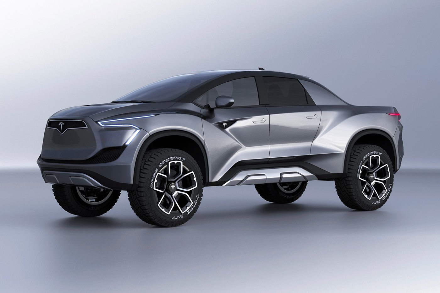 Model P: So könnte der neue Tesla Pickup Truck der Zukunft aussehen 9