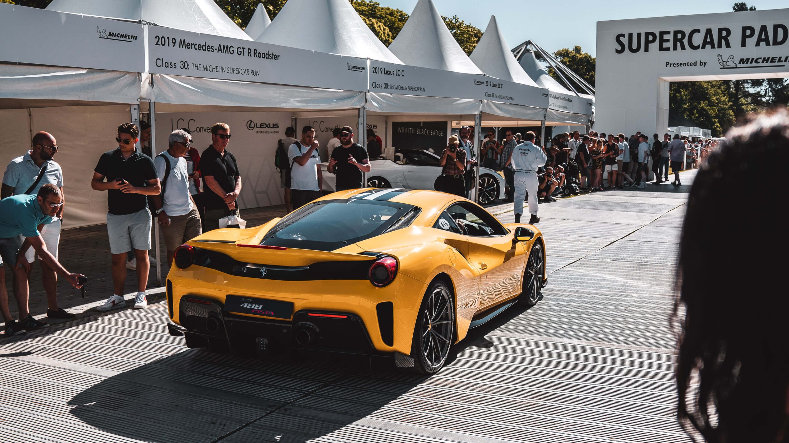 Im Rausch der Geschwindigkeit: Zu Besuch beim Goodwood Festival of Speed mit Michelin 1