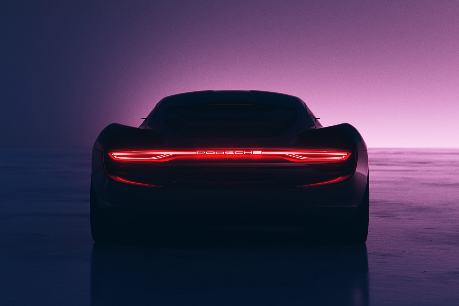 Das Porsche 988 Vision Concept Car: So könnte ein Porsche Mittelmotor-Sportwagen aussehen 2