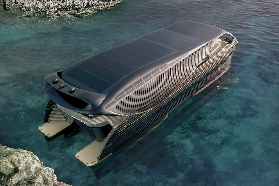 Die erste solarbetriebene Yacht der Welt von Solarimpact 4