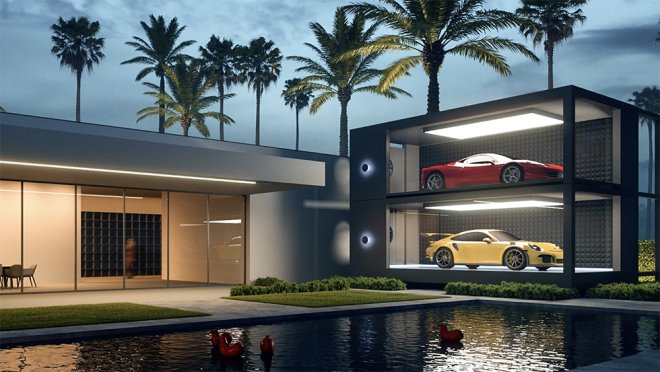 Design-Duo verwandelt Dein Zuhause in eine private Galerie für Deine Autosammlung 1